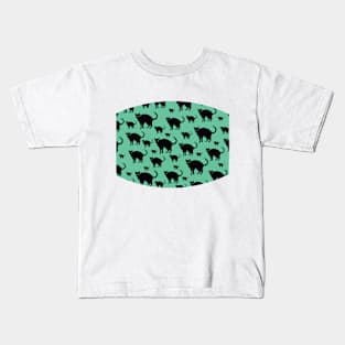 Black Cat Fun Kids T-Shirt